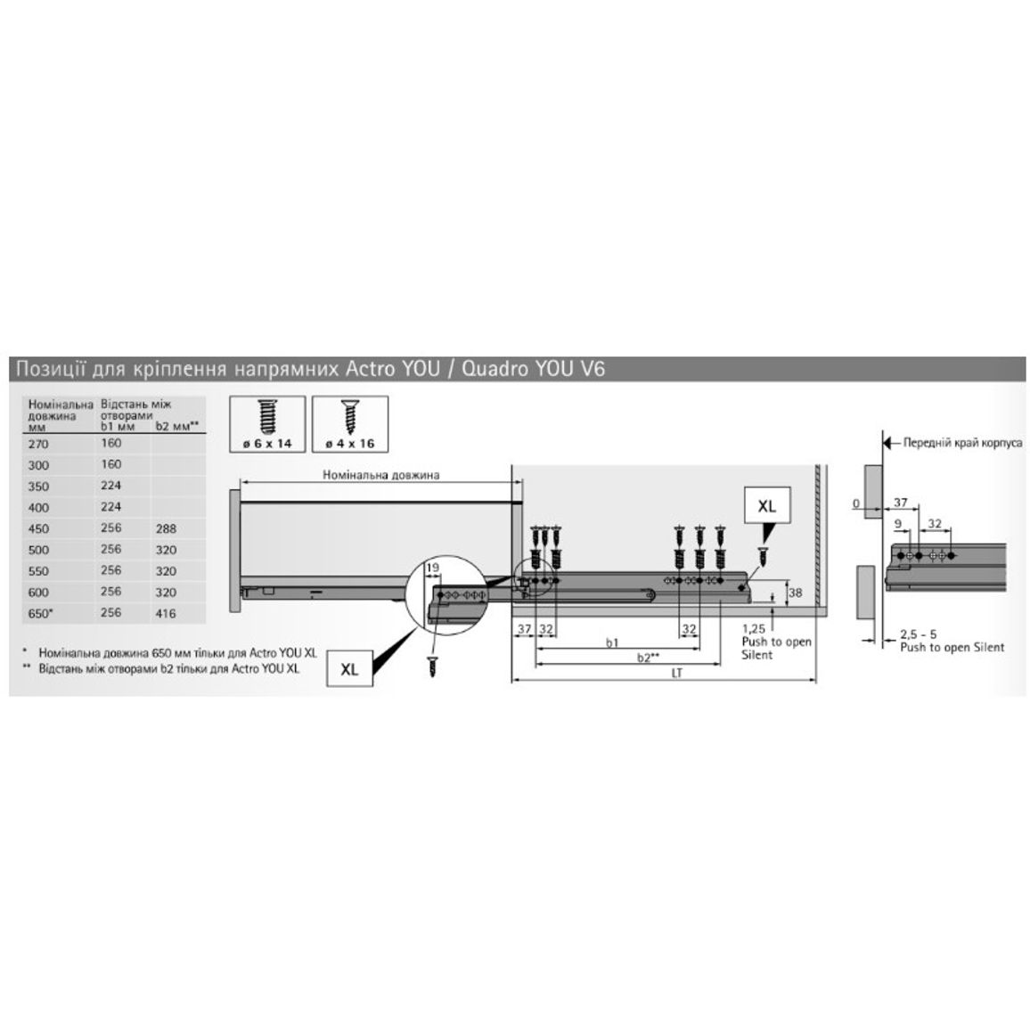 Комплект ящика AvanTech YOU А L=600 H=187 серебро Hettich Комплект ящика AvanTech YOU А L=600 H=187 серебро Hettich