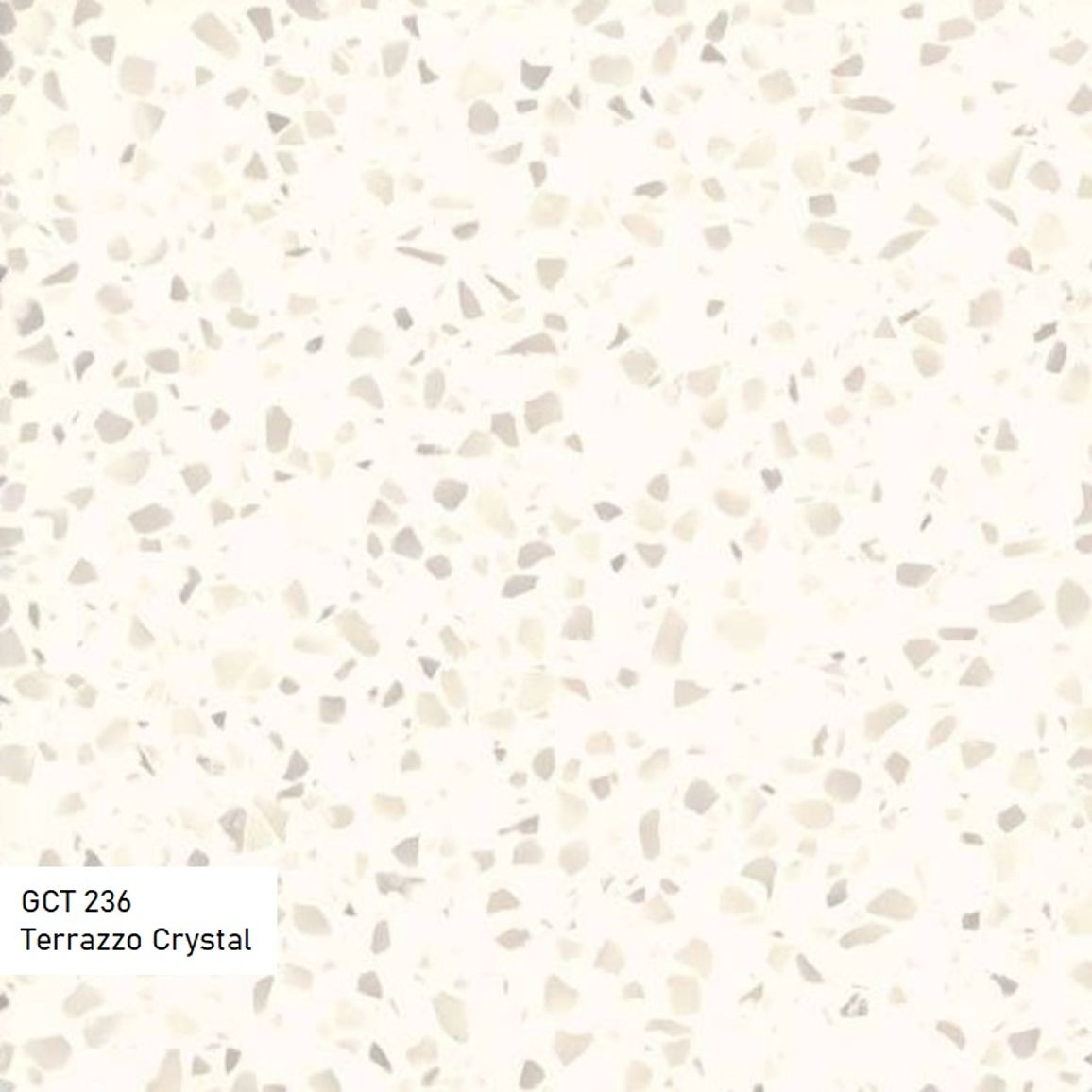 Акриловый камень Getacore GCT 236 Terrazzo Crystal, 4100х1250х10