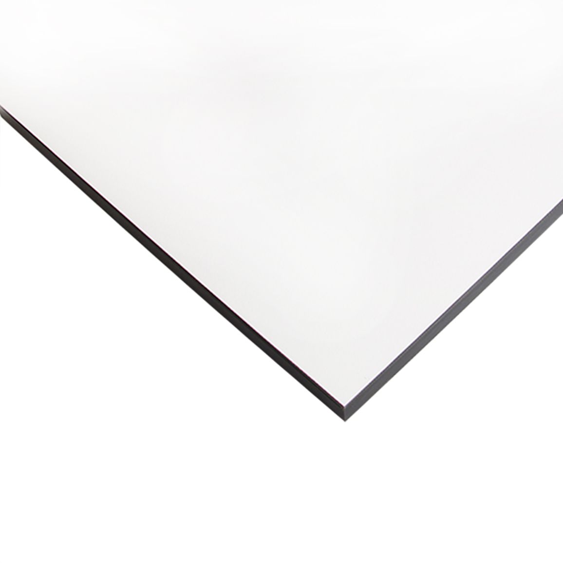 Компакт-плита FUNDERMAX HPL (Fine Hammer) 0085 FH White Білий / чорне ядро 2040x1300x12