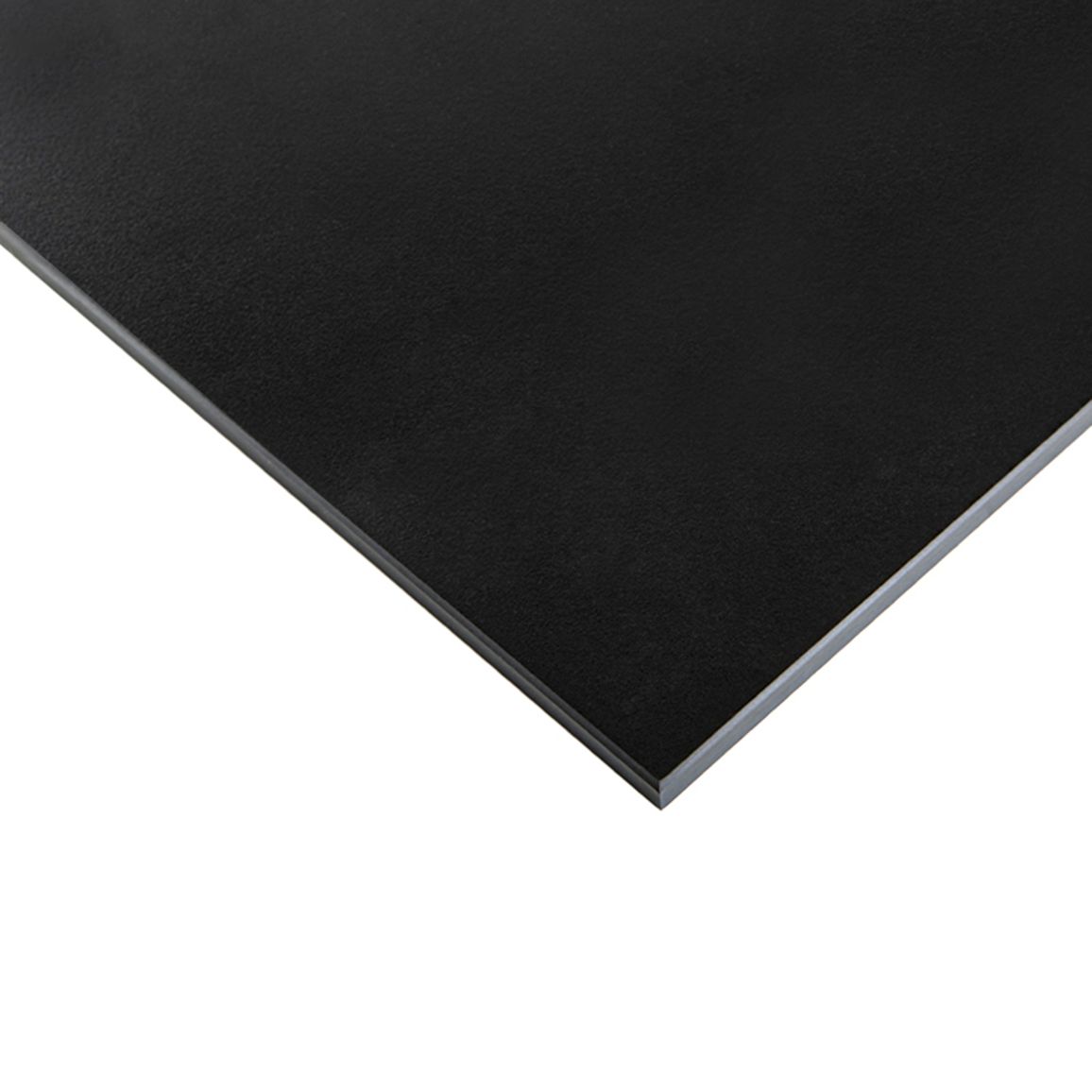 Компакт-плита FUNDERMAX HPL (Aptiko) 0080 AP Black Черный / черное ядро ​​2040x1300x12