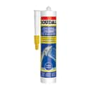 Герметик санітарний, 280 мл, силіконовий білий, Soudal