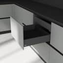 Комплект для шухляди Muller Box profi line 3D L=400 Н=95 антрацит Комплект для шухляди Muller Box profi line 3D L=400 Н=95 антрацит