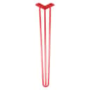 Ножка мебельная HAIRPIN Leg 3ROD Big h71см красная