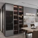 Комплект жалюзі REHAU RAUVOLET Vetro-Line Black Gloss 73978 (Алюміній 230L) 600x1000 мм Комплект жалюзі REHAU RAUVOLET Vetro-Line Black Gloss 73978 (Алюміній 230L) 600x1000 мм