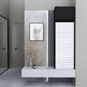 Комплект жалюзи REHAU RAUVOLET Vetro-Line White Gloss 73979 (Чёрный оникс 1995L) 600×1000 мм Комплект жалюзи REHAU RAUVOLET Vetro-Line White Gloss 73979 (Чёрный оникс 1995L) 600×1000 мм