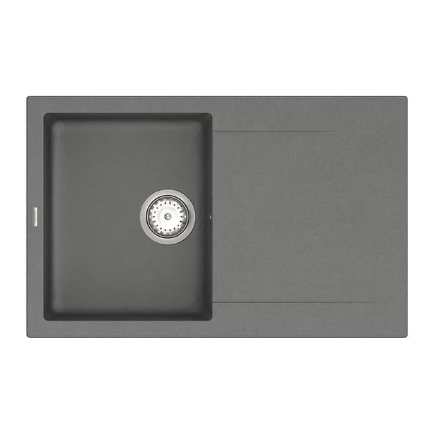 Мойка гранитная Model K 040.78 серый Cascata