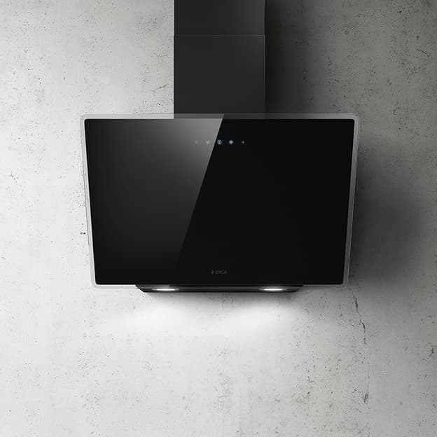 Вытяжка Наклонная SHIRE BL/A/60 Черная ELICA