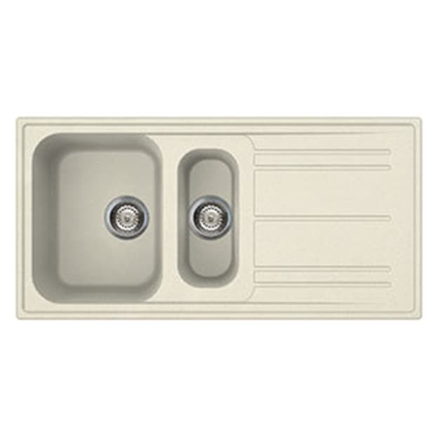 Мойка гранит Rigae кремовый LZ102P Smeg