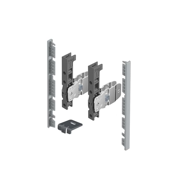 AvanTech YOU комплект соединителей лицевой панели H=139 серебро (9257612) Hettich