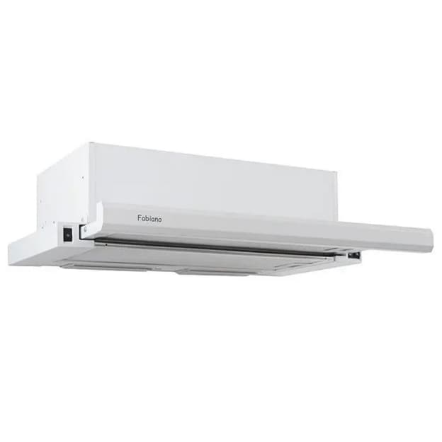 Вытяжка телескопическая белая Slim 60см Lux Fabiano