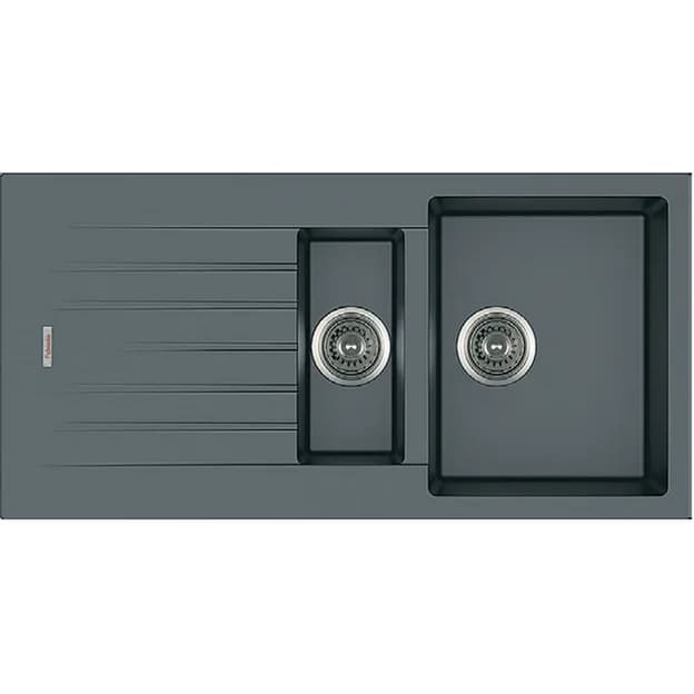 Мийка граніт Classic 100x50x15 титаніум Fabiano