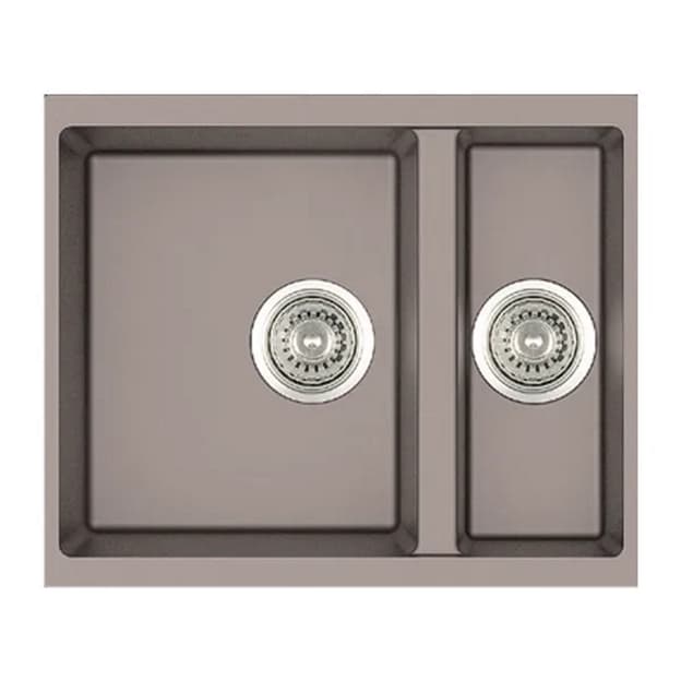 Мийка граніт Quadro 56x46x15 бетон Fabiano