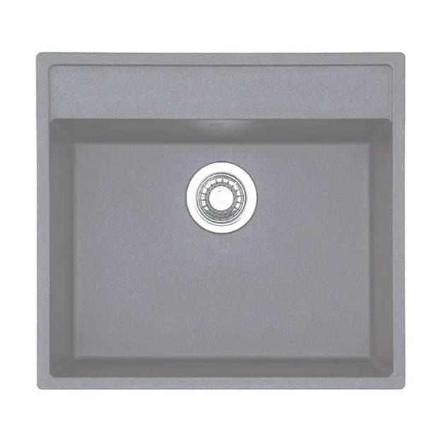 Мийка граніт Quadro 56x51 титаніум Fabiano