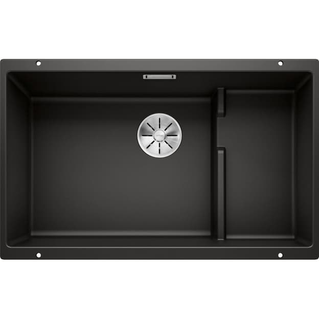 Мийка SUBLINE 700-U Level SILGRANIT (мпс.) чорний Blanco (526004)