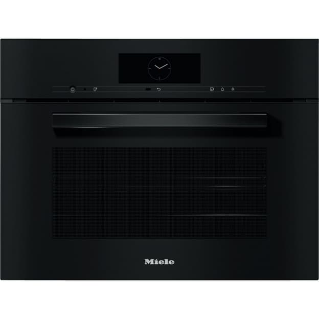 Встраиваемая комби-пароварка, 45 см DGC 7840 OBSW черный обсидиан Miele