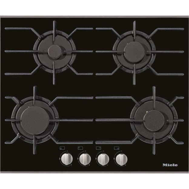 Газовая варочная поверхность KM 3010 черное стекло Miele