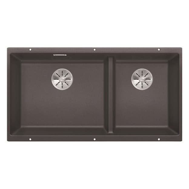 Мойка SUBLINE 480/320-U SILGRANIT (мпс.) темная скала BLANCO (523585)