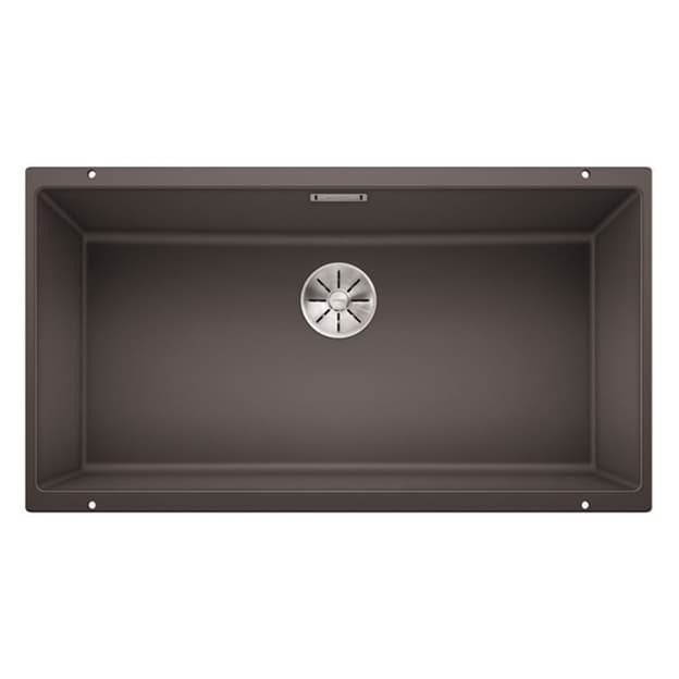 Мийка SUBLINE 800-U SILGRANIT (мпс.) темна скеля BLANCO (523142)