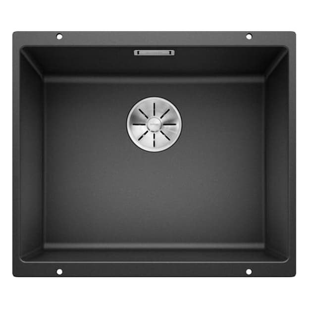 Мойка SUBLINE 500-U SILGRANIT (мпс.) антрацит BLANCO (523432)