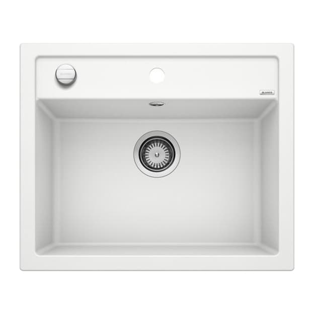 Мойка DALAGO 6 SILGRANIT (мпс./врезная) белый BLANCO (514199)