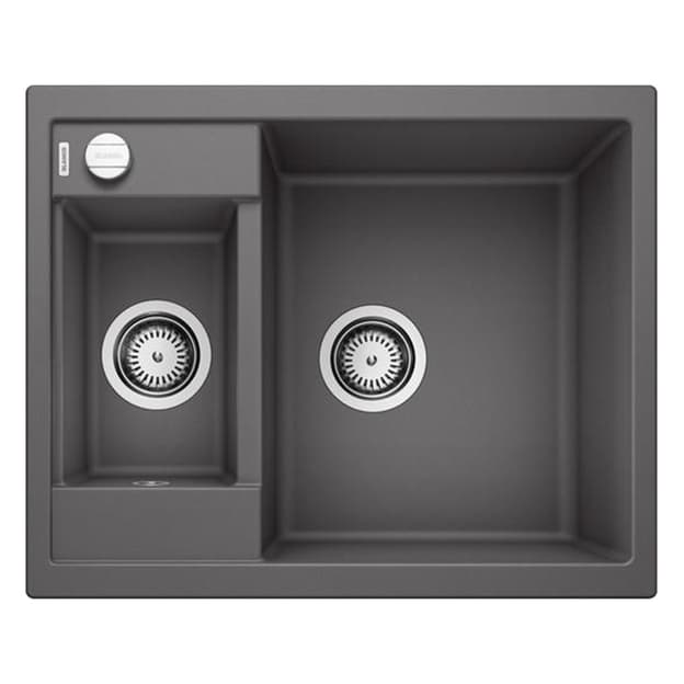 Мойка METRA 6 SILGRANIT (мпс./врезная) темная скала BLANCO (518874)