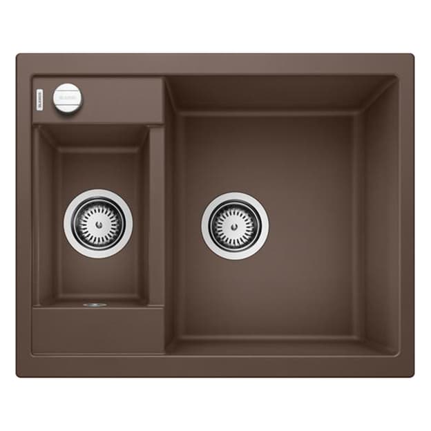Мойка METRA 6 SILGRANIT (мпс./врезная) кофе BLANCO (516162)