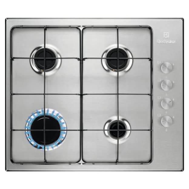 Варочная поверхность газовая KGS6404SX 60см нерж. сталь Electrolux