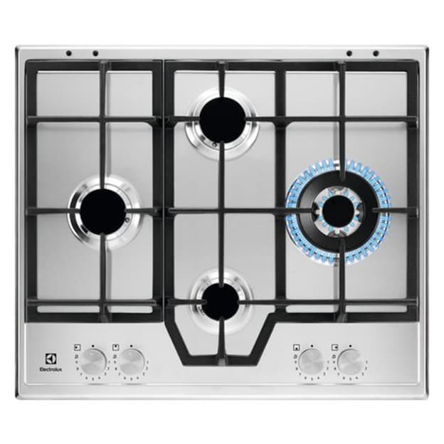 Варильна поверхня газова KGS64562SX 60см нерж. сталь Electrolux