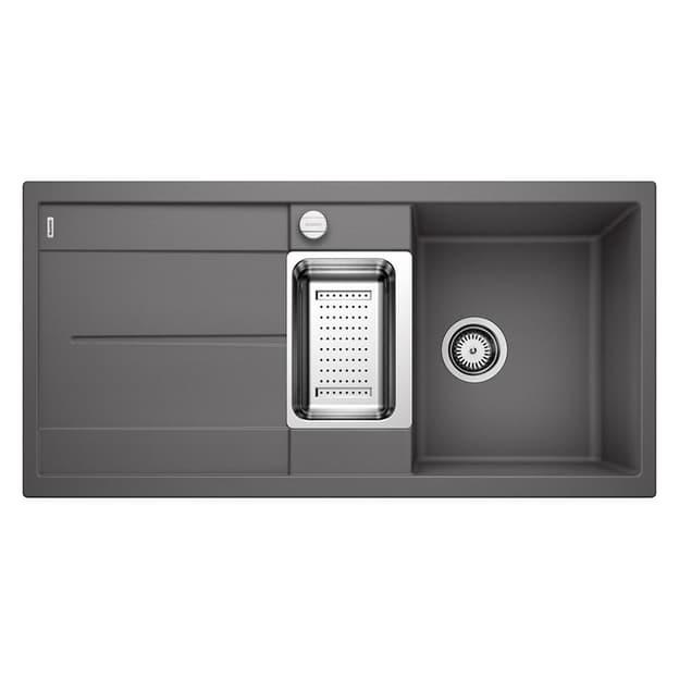 Мойка METRA 6 S SILGRANIT (мпс./врезная) темная скала BLANCO (518877)