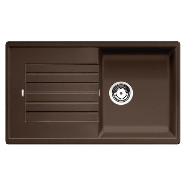 Мойка ZIA 5 S SILGRANIT (мпс./врезная) кофе BLANCO (520519)