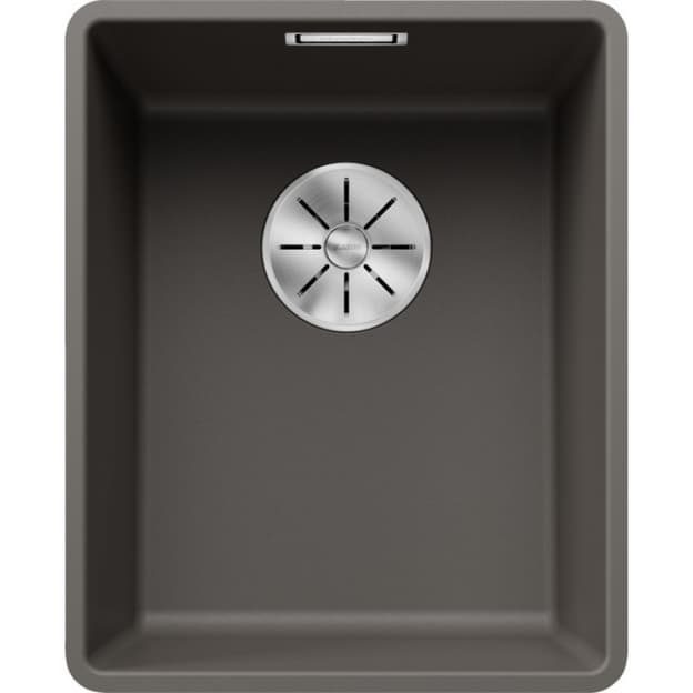 Мойка SUBLINE 320-F SILGRANIT (в уровень) вулканический серый BLANCO (527342)