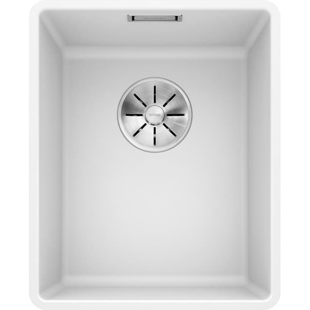Мойка SUBLINE 320-F SILGRANIT (в уровень) белый BLANCO (523419)
