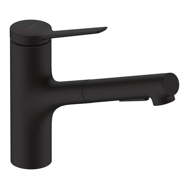 Смеситель для кухни Zesis M33 KM150s Box lite (в/ш) черный матовый Hansgrohe (74803670)