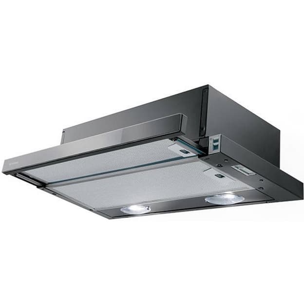 Вытяжка телескопическая Flexa Ng Glass Bk A60, черный Faber (315.0635.106)