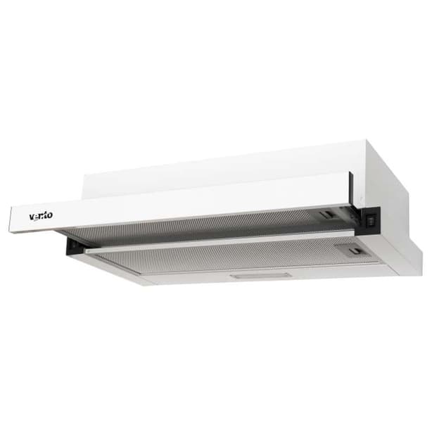 Телескопічна витяжка GARDA 60 WH (500) LED VENTOLUX
