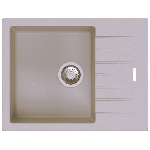 Мийка граніт Classic 65x50 Beige Fabiano
