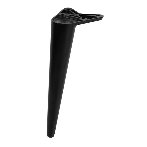 Ніжка меблева Ferro Fiori M 12040, h=200, max 200кг, чорний