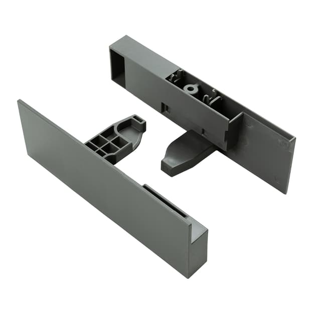 Крепление лицевой панели внутреннего ящика H=127 Muller Box profi line 3D, антрацит