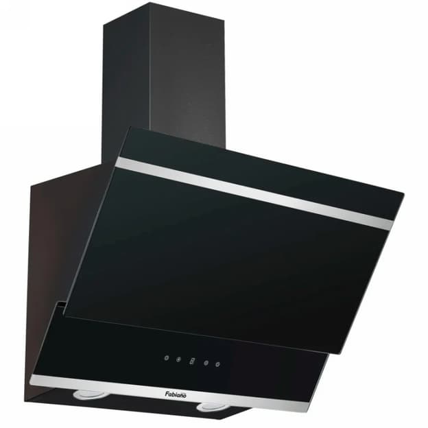 Витяжка похила Sebra 60 Silent Black Fabiano