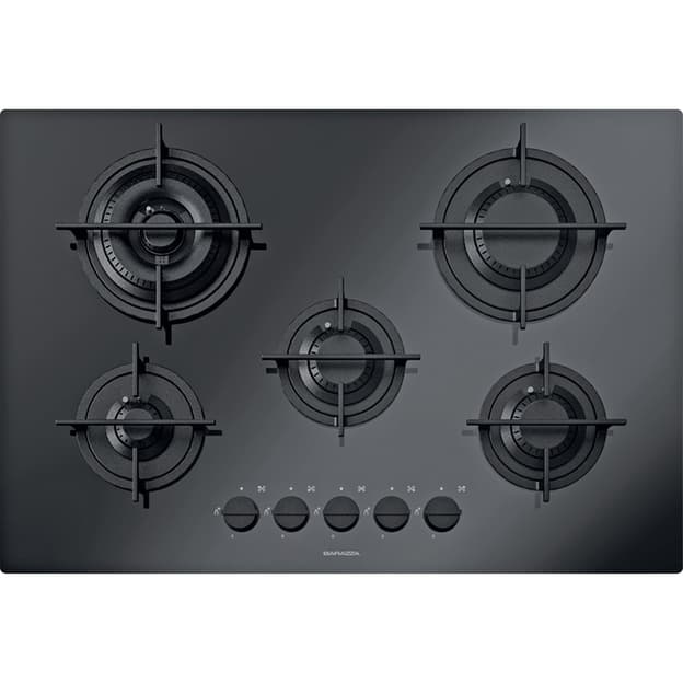 Газовая варочная поверхность MOOD 75см 1PMD70N черное стекло Barazza