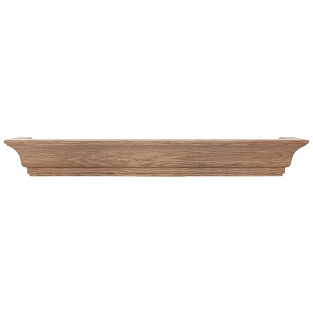 Карниз деревянный Тео, дуб без покрытия.