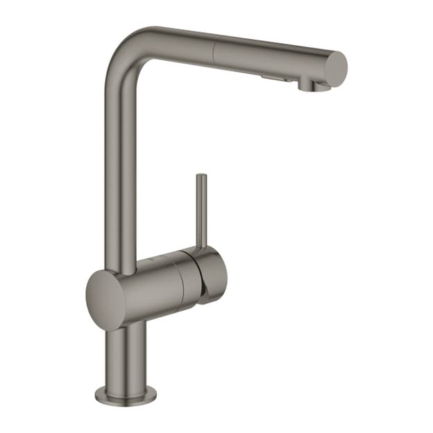 Змішувач Minta, матовий графіт Grohe (30274AL0)