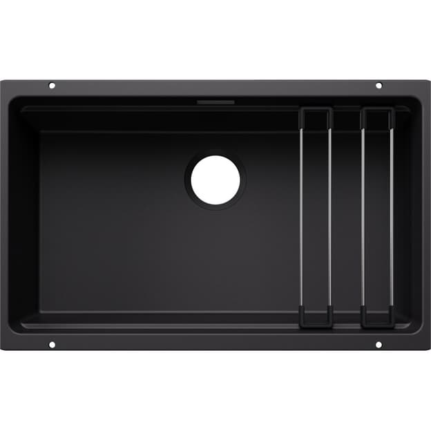 Мийка ETAGON 700-U SILGRANIT (мпс) чорний BLANCO (527762)