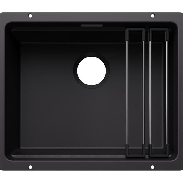 Мийка ETAGON 500-U SILGRANIT (мпс) чорний BLANCO (527754)