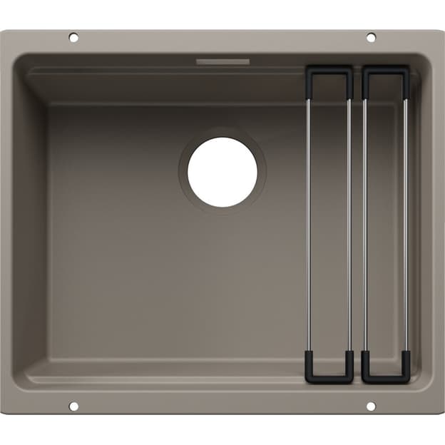 Мийка ETAGON 500-U SILGRANIT (мпс) сірий беж BLANCO (527761)