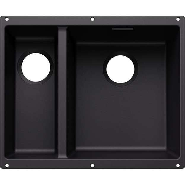 Мийка SUBLINE 340/160-U SILGRANIT (мпс) чорний BLANCO (527810)