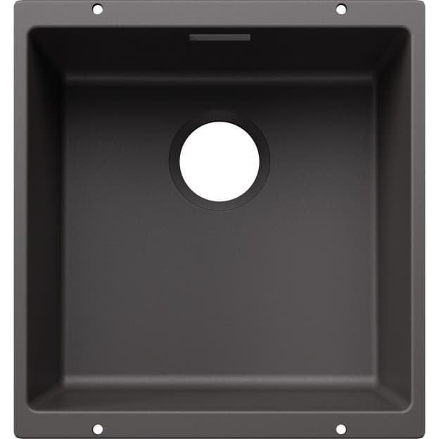 Мийка SUBLINE 400-U SILGRANIT (мпс) темна скеля BLANCO (527790)
