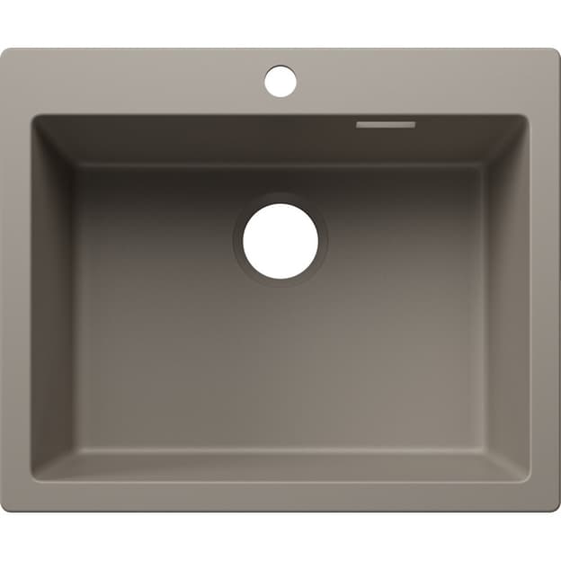 Мийка PLEON 6 SILGRANIT (врізна) сірий беж BLANCO (527777)
