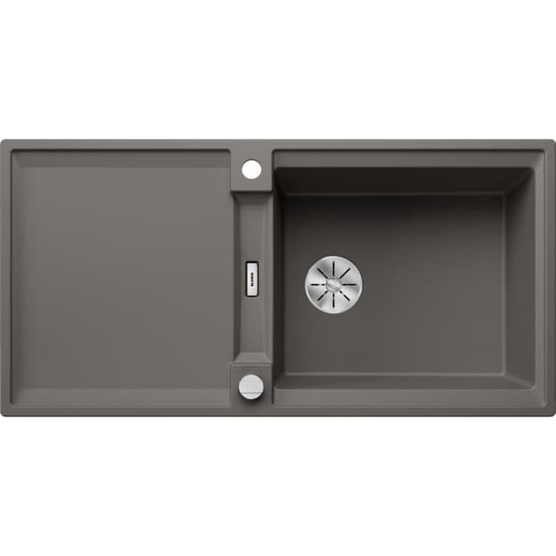 Мийка ADIRA XL 6 S SILGRANIT (врізна) вулканічний сірий BLANCO (527620)