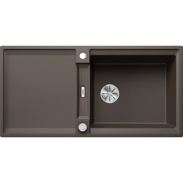 Мийка ADIRA XL 6 S SILGRANIT (врізна) кава BLANCO (527624)